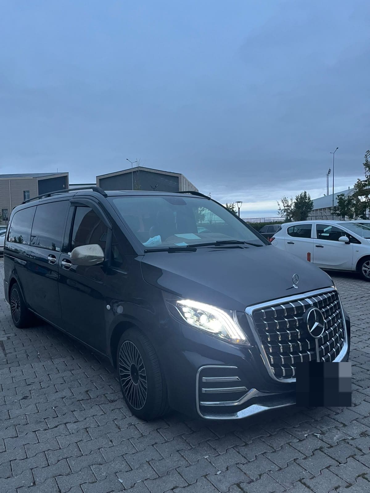 Our Mercedes Vito for VIP transfers