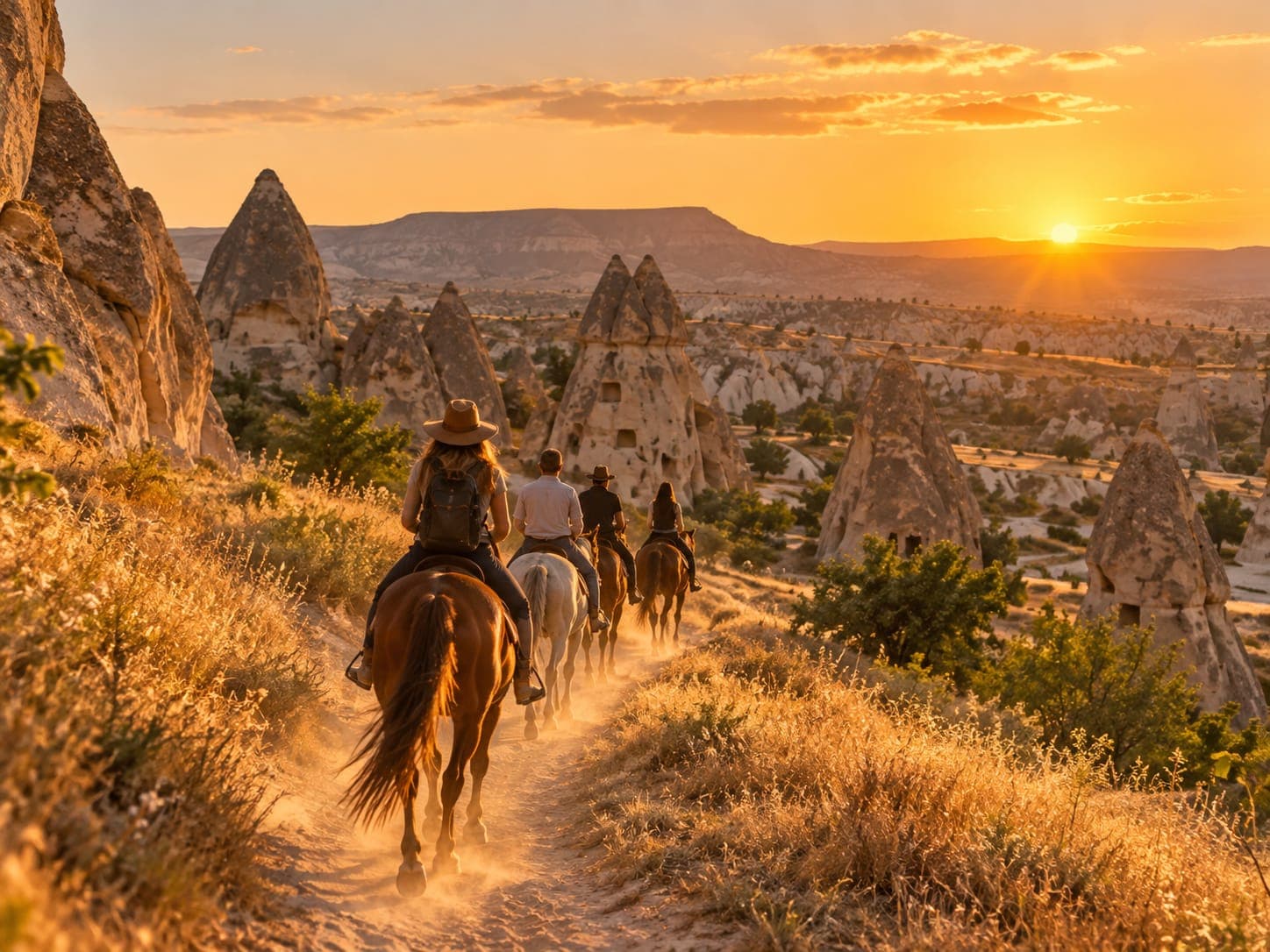 Horseback valley tour