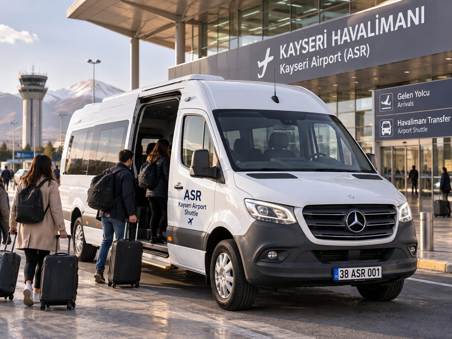 Kayseri Airport (ASR) shuttle